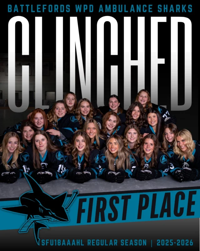 For the second straight year, the Sharks have earned first place and a first-round bye — not by chance, but by standard.Built on culture.Built on details.Built on habits and structure.That’s not a moment.That’s who we are.We’ll acknowledge it. Then we reset.First place is earned — but it’s not the end.The standard is bigger than the standings.NEXT. 🦈