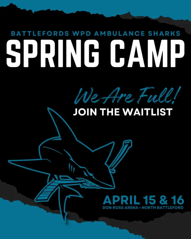 Spring Camp is officially SOLD OUT.That doesn’t happen by accident.It’s a reflection of the culture, the compete level, and the standard inside this program.Standards attract competitors.If you believe you belong in a Sharks jersey next season — or want your name in the affiliate conversation — join the waitlist: https://forms.gle/Fkx3mqBdds7MCKuw7Opportunities are earned.🦈 #BuiltOnStandards #NEXT
