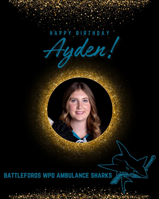 Happy Brithday, Ayden!!Strong. Reliable. A presence on the back end and an even better teammate.Two seasons wearing the Sharks crest and a big part of what we’ve built.Back home to Grady and then off to Mount Royal University - a well-earned next step.Happy Birthday, Ayden. Proud of you. 🦈